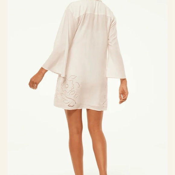 Misa Los Angeles White Eyelet Dress - Picture 2 of 3